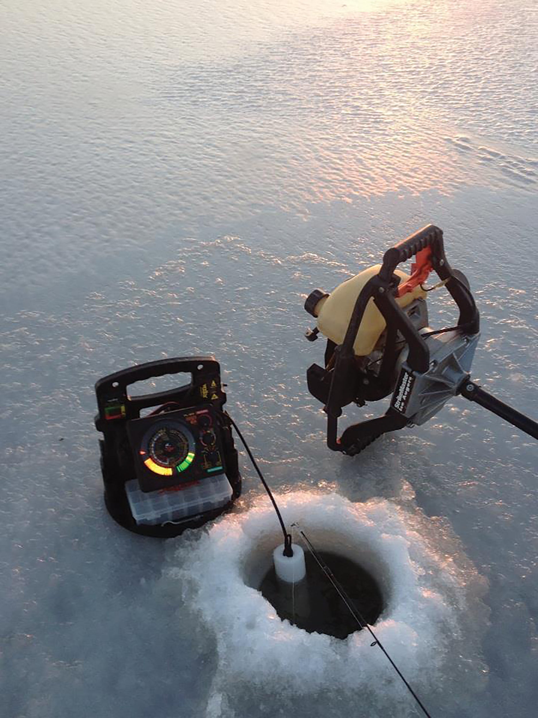 Advanced ice fishing tools