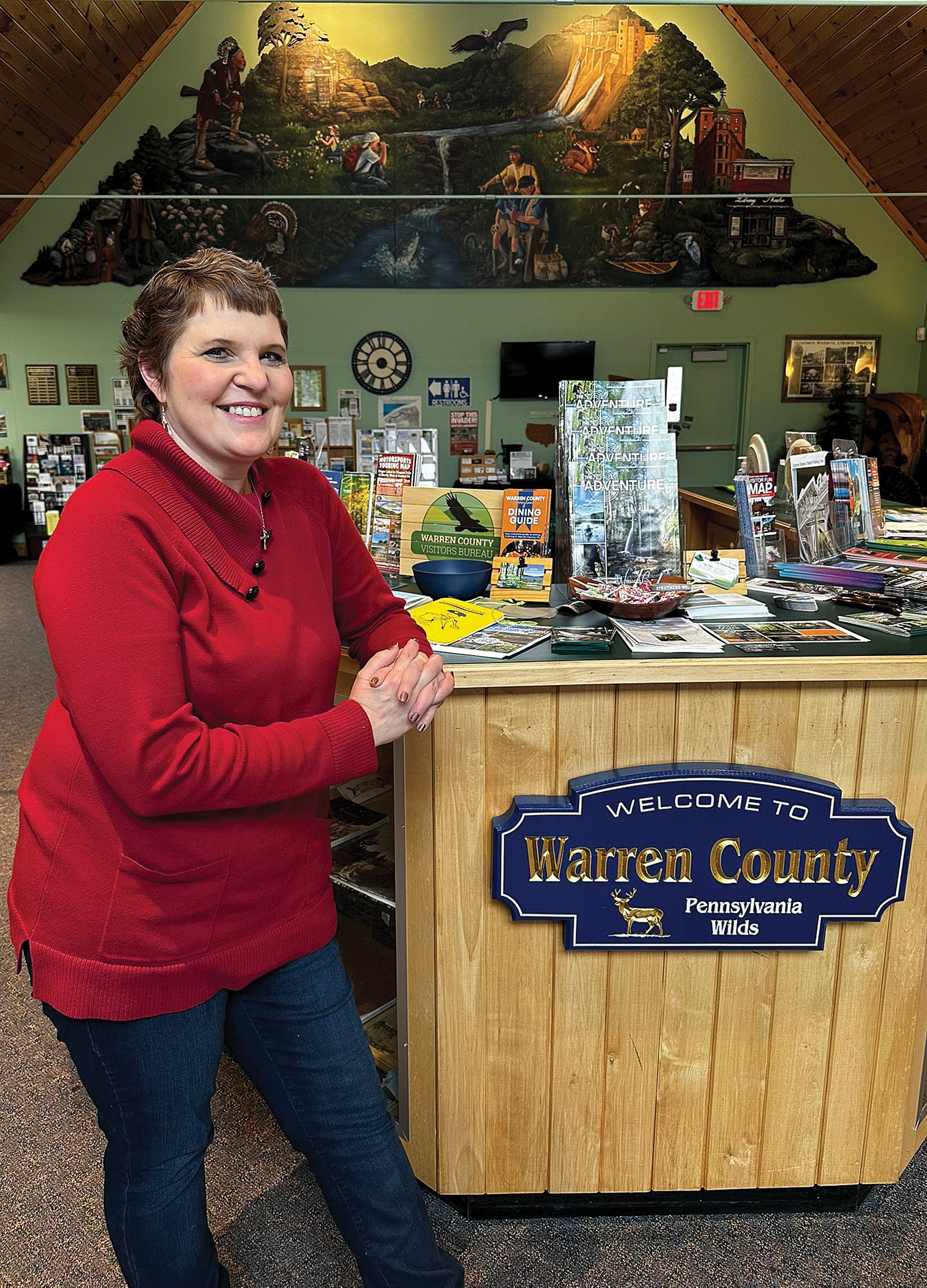 Lisa Card, a seventh-generation Warren County resident, shares her passion for rural living and local history
