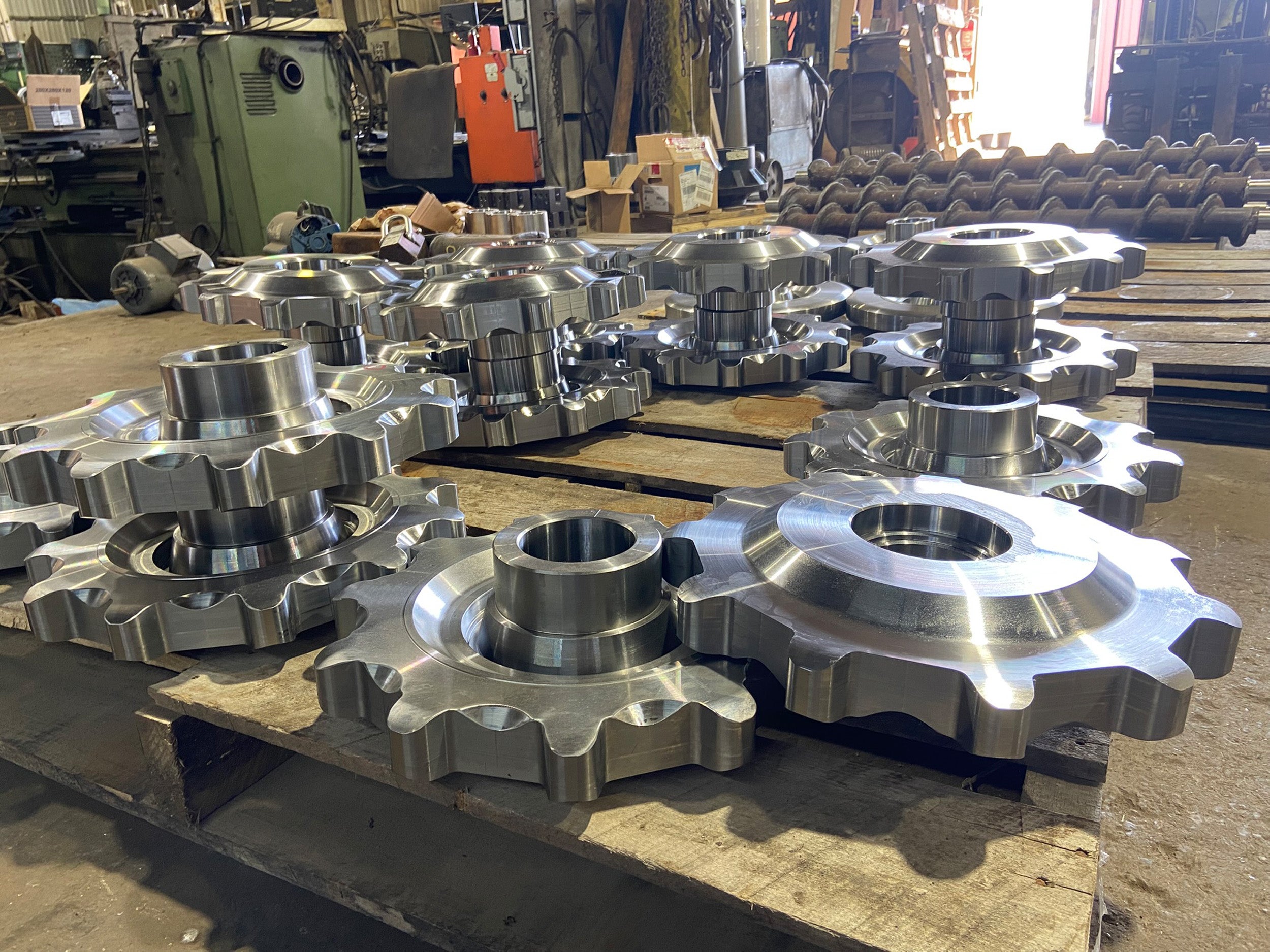 Steel gears