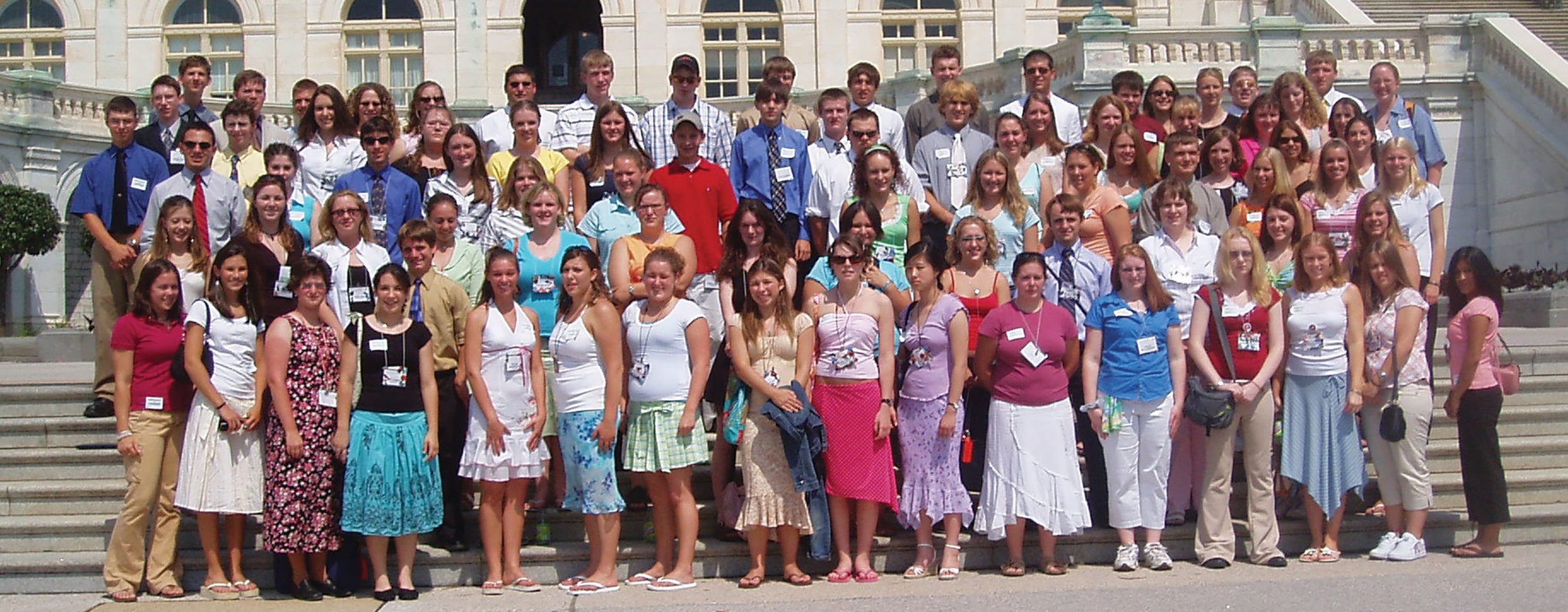 2005 Youth Tour participants