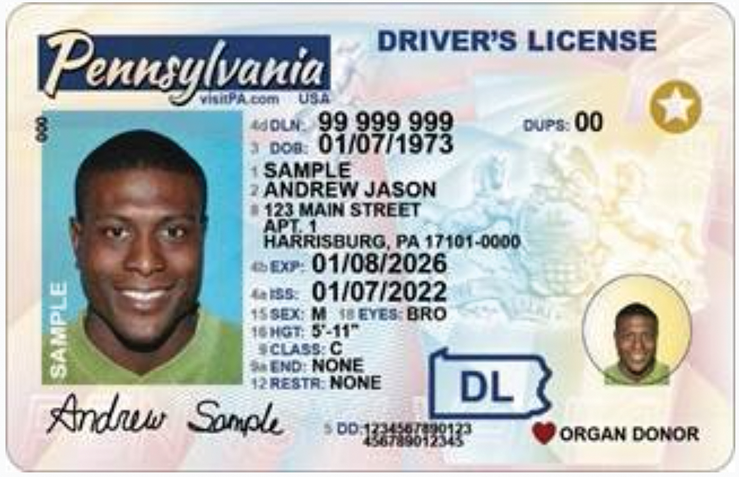 PA Driver's license